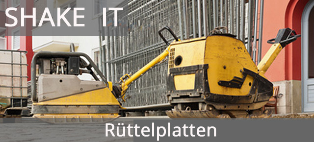 Baumaschienen Prussak :: Rüttelplatten bei Prussak Baumaschinen in Homburg/ Saar