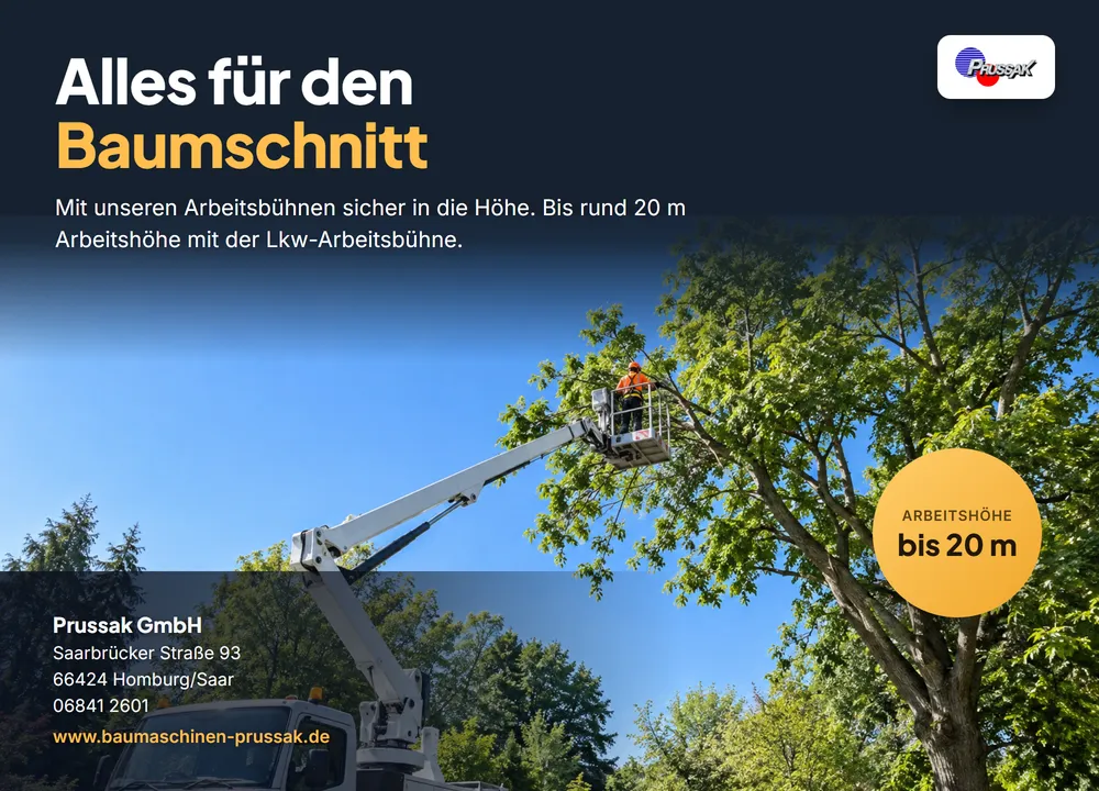 Für den Baumschnitt