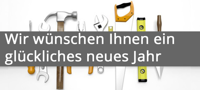 Baumaschinenvermietung Prussak :: Frohes neues Jahr